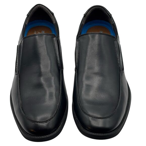 Skechers Men’s Classic Fit Slip-On Shoes Black 9.5 Air-Cooled Memory Foam Causal - Picture 6 of 16